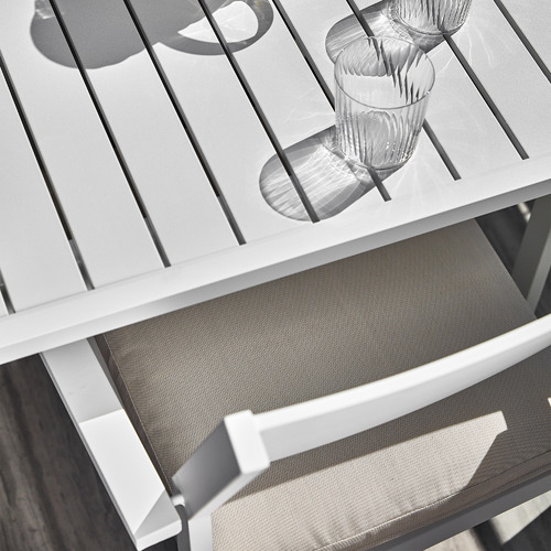 6 Seater Kos Aluminium Outdoor Dining Table Set
