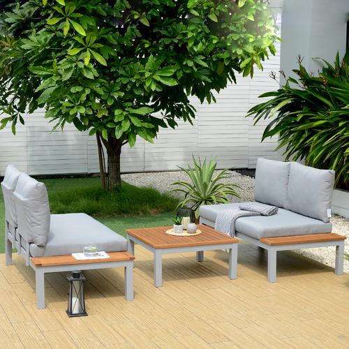 Temple & ster 4 Seater Maui Outdoor Modular Lounge Set