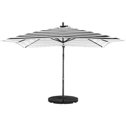 2.45 x 2.59m Brighton Striped Cantilever Umbrella