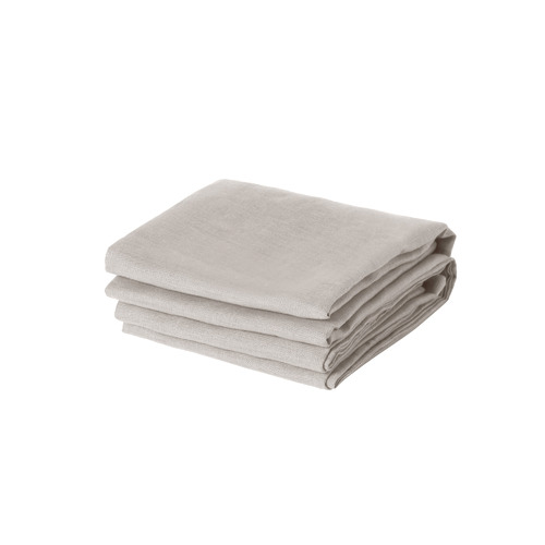 Oatmeal Linen Standard Pillowcases