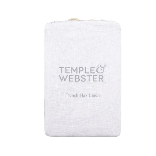 White Linen Standard Pillowcases