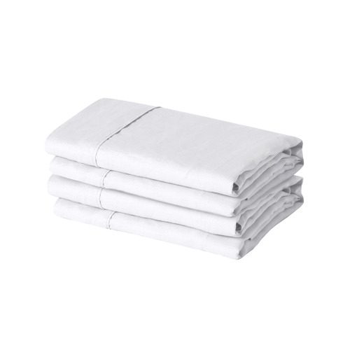 White Linen Standard Pillowcases