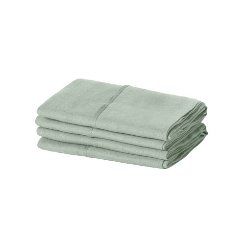 Sage Linen Standard Pillowcases