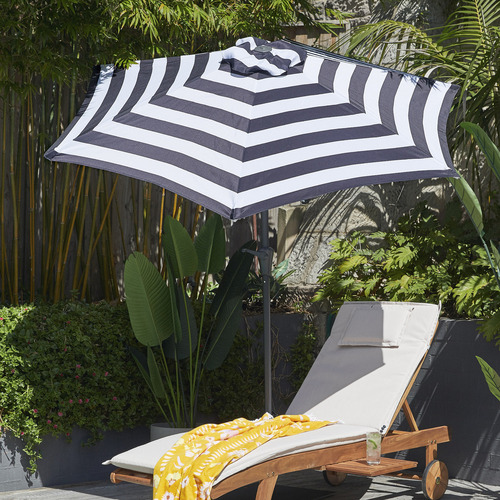 Temple Webster 2 7m Striped Brighton Market Umbrella Reviews