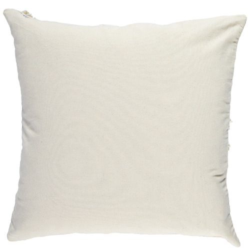 Navy Embroided Prarie Cotton Cushion