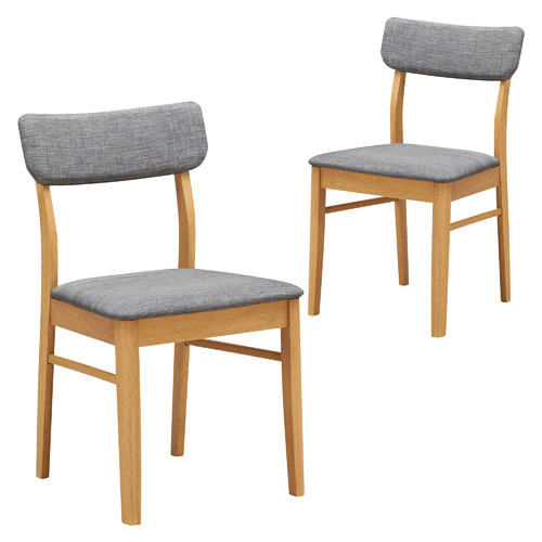 Webster Tuva Upholstered Dining Chairs, Padded Dining Chairs Australia