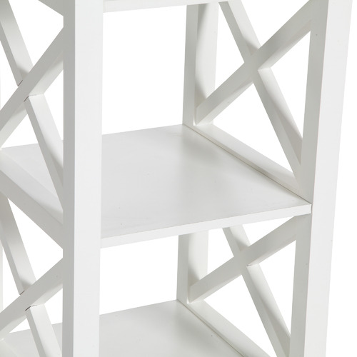 Temple & ster White Hamptons 5Tier Open Bookshelf
