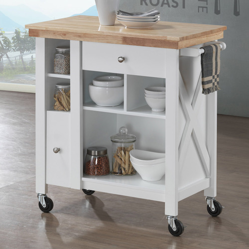 Webster Tyler Kitchen Island Trolley, Kitchen Island Trolley With Seating