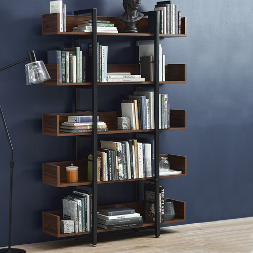 Temple & ster Large Karloff 5 Tier Bookshelf & Reviews