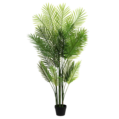 95cm Potted Faux Areca Palm Plant