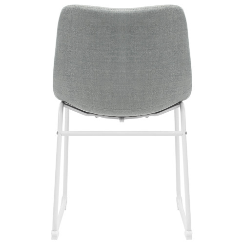 Grey & White Phoenix Contemporary Dining Chairs | Temple ...