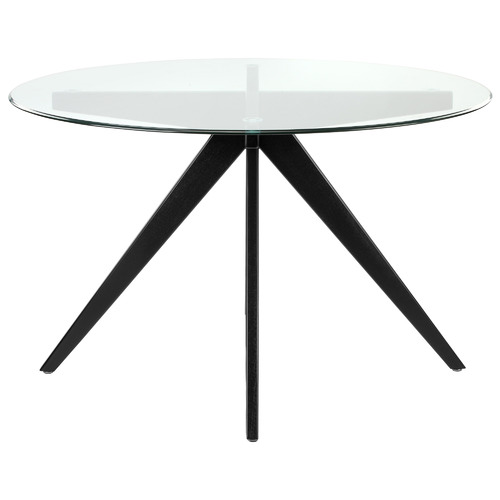 Round Glass Top Dining Table, Round Glass Table Protector 120cm