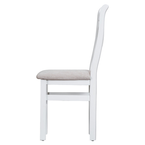 Temple & ster White Alby Fabric Dining Chairs