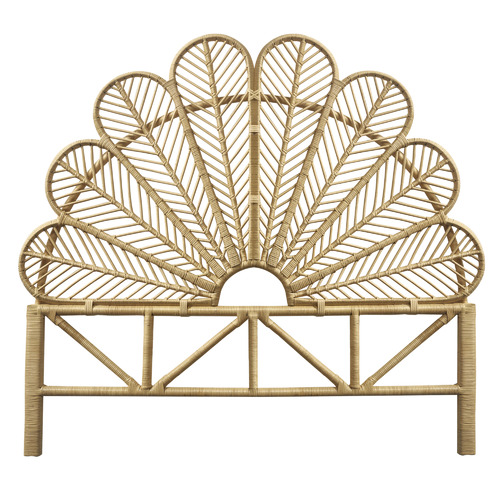Temple & ster Livia Queen Rattan Headboard