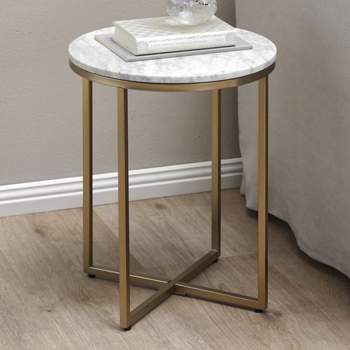 40cm-White-Serena-Round-Italian-Carrara-Marble-Side-Table-SBTSBRWN