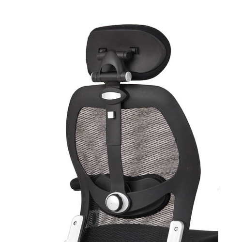 Temple & Webster Deluxe Mesh Ergonomic Office Chair with Headrest