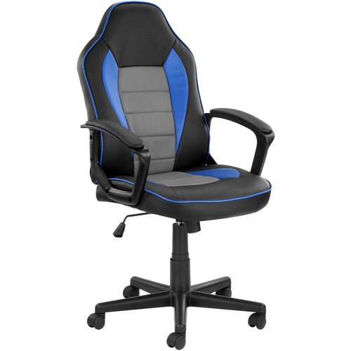 Temple Webster Odin Faux Leather, Desk Gaming Chair Argos