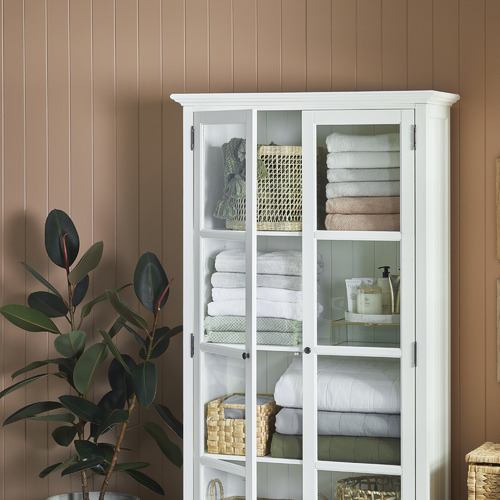 Temple & ster White Hamptons 2 Door Display