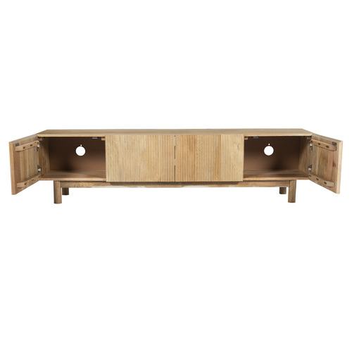 Natural Anika Mango Wood Entertainment Unit