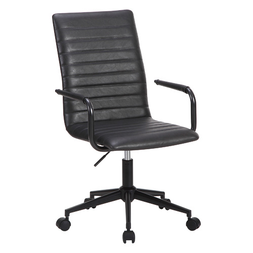 Vintage Mose Faux Leather Home Office Chair