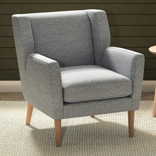 Temple & Webster Hadlee Upholstered Armchair & Reviews