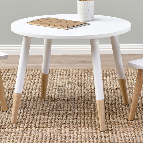 Kids' White Isla Table