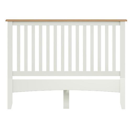 Temple & Webster White Mali Bed Frame