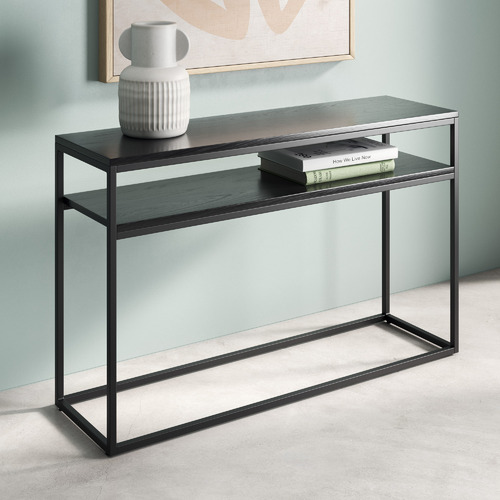 Temple & Webster Boras Console Table with Shelf