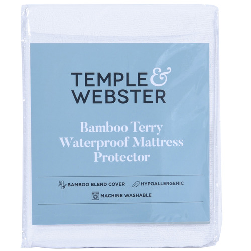 Waterproof Bamboo Terry Mattress Protector