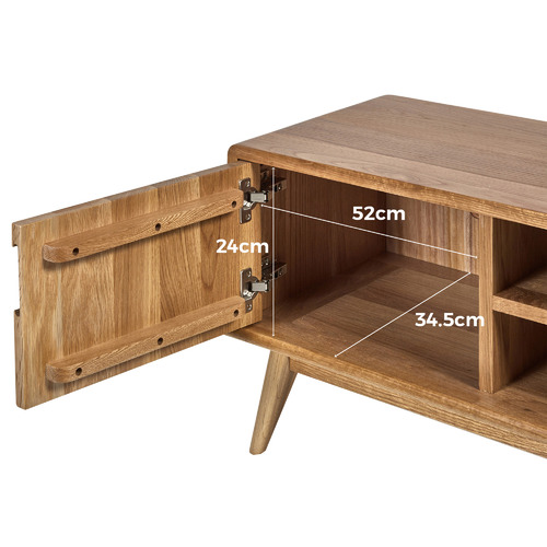 Oscar Solid Oak TV Unit