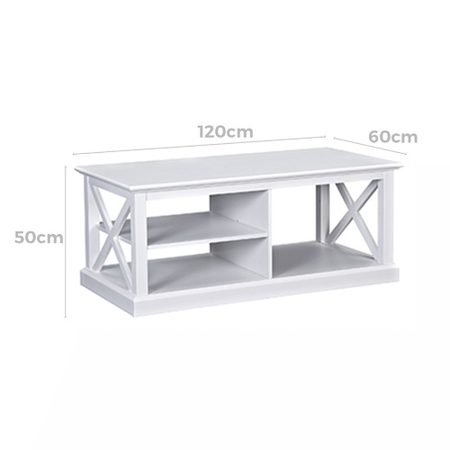 Hamptons Coastal Coffee Table