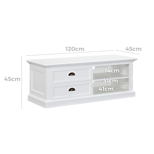 Hamptons Medium TV Entertainment Unit