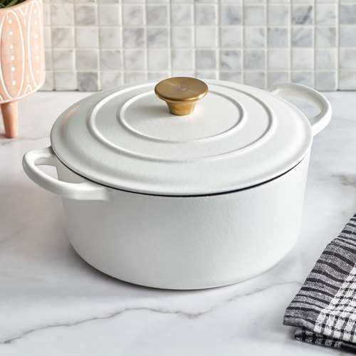 4.3L-Round-Cast-Iron-Dutch-Oven