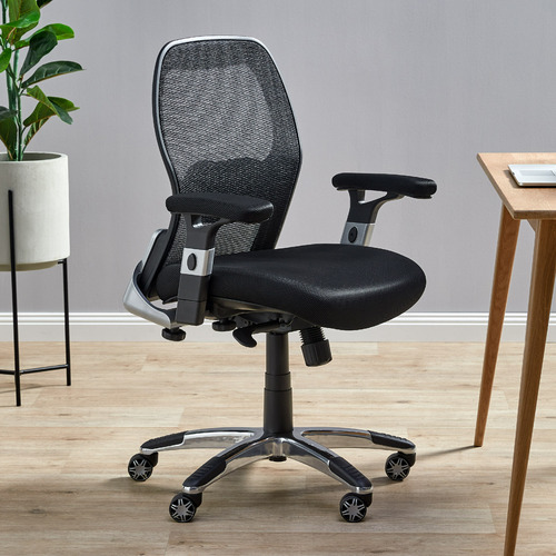 Temple & Webster Deluxe Low Back Mesh Ergonomic Office Chair
