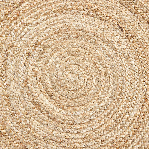 Natural Alba Hand-Woven Jute Round Rug