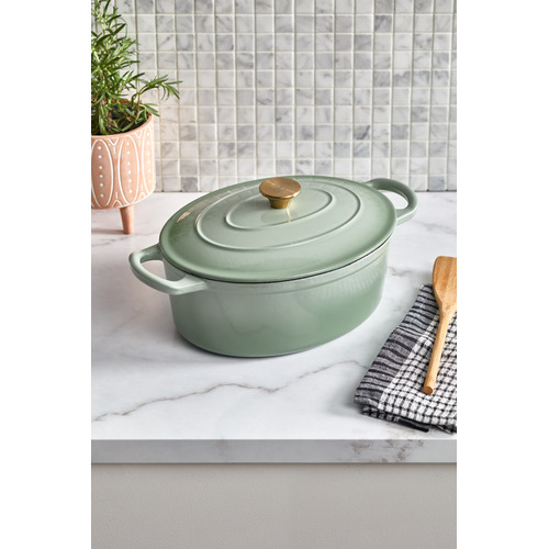 5.5L-Oval-Cast-Iron-Dutch-Oven