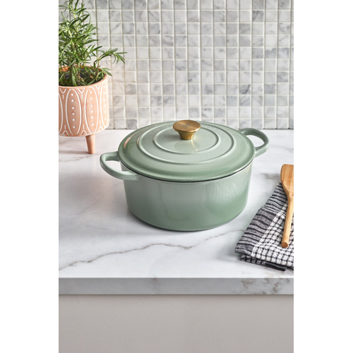 4.3L-Round-Cast-Iron-Dutch-Oven