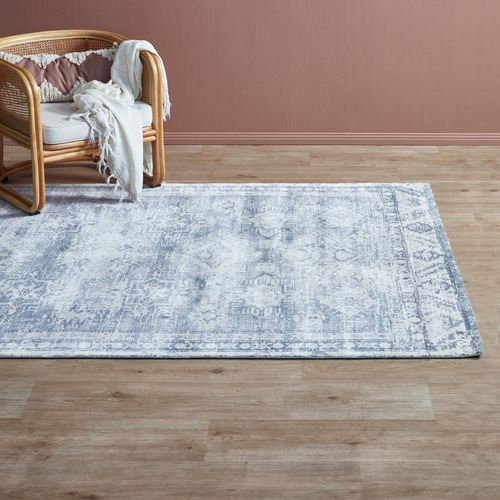 Temple & ster Grey Maiden HandWoven Rug