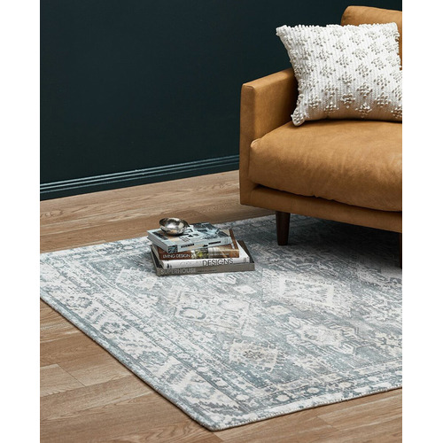 Temple & ster Grey Maiden HandWoven Rug