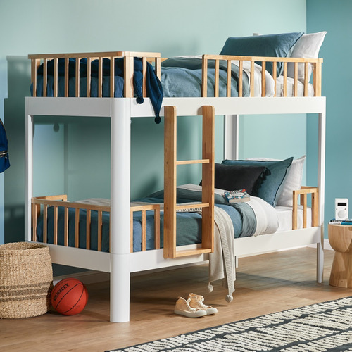 Webster Preston Convertible Single Bunk Bed, Wood Bunk Bed Weight Limit