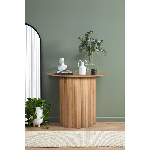 Temple & ster Black Arch Iron Full Length Wall Mirror