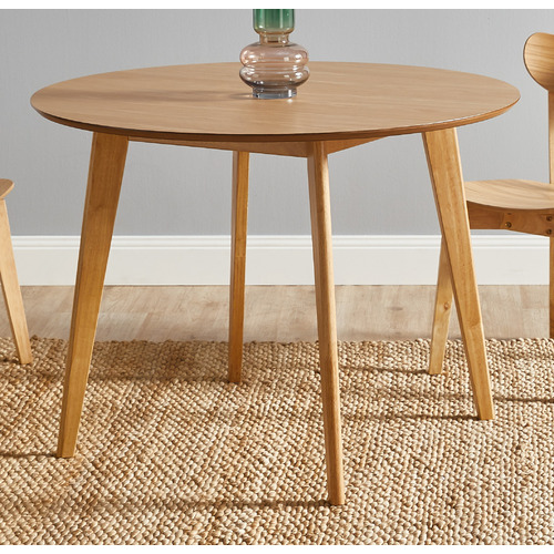 Temple & ster Natural Larsen Round Wooden Dining Table