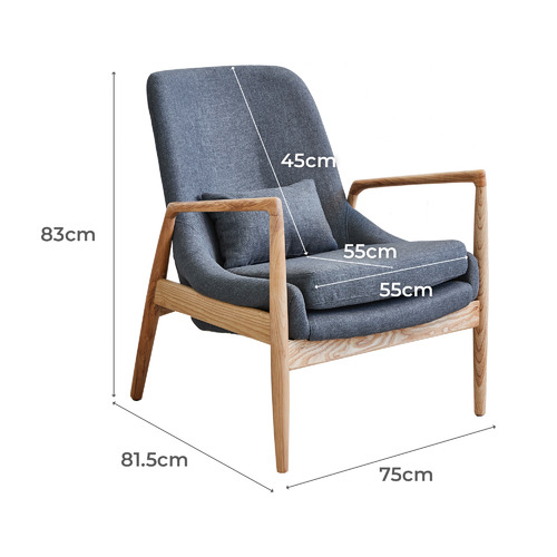 modern lucas armchair