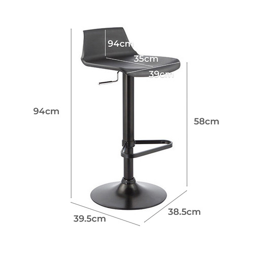 Temple & ster Adjustable Manhattan Swivel Barstools