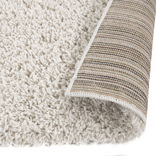 Temple & Webster Cream Harlo Shag Rug