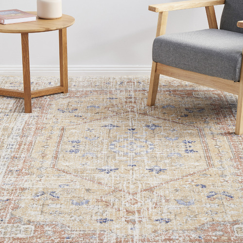 Davison Stonewashed Look Power-Loomed Rug