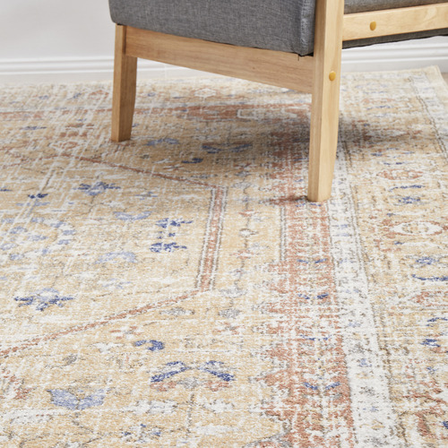 Davison Stonewashed Look Power-Loomed Rug