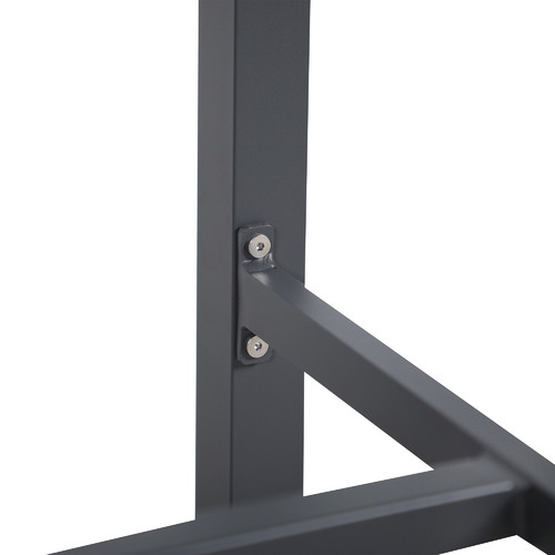 Charcoal Kos Rectangular Aluminium Outdoor Bar Table