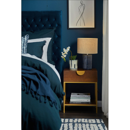 Priya Mango Wood Bedside Table