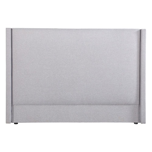 Temple & ster Light Grey Guildford LinenBlend Winged Bedhead